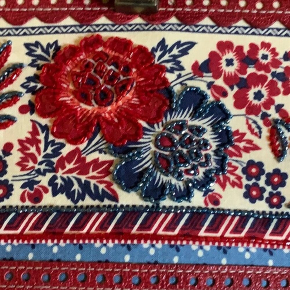 Isabella Fiore rare Americana basket style purse - Picture 7 of 11